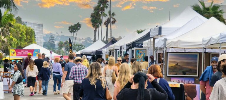 La Jolla Art & Wine Festival in San Diego County